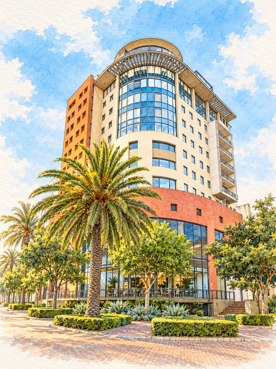 Artist’s rendition of Manhattan Suites
